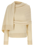 Armarium White Wool Cardigan