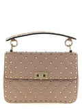 Valentino Garavani Multicolor Lamb Leather Shoulder Bag