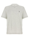 Brunello Cucinelli Gray Cotton T-Shirt