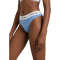 Calvin Klein Underwear Blue Cotton Pantie
