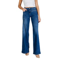 Liu Jo Blue Cotton Bootcut Jeans