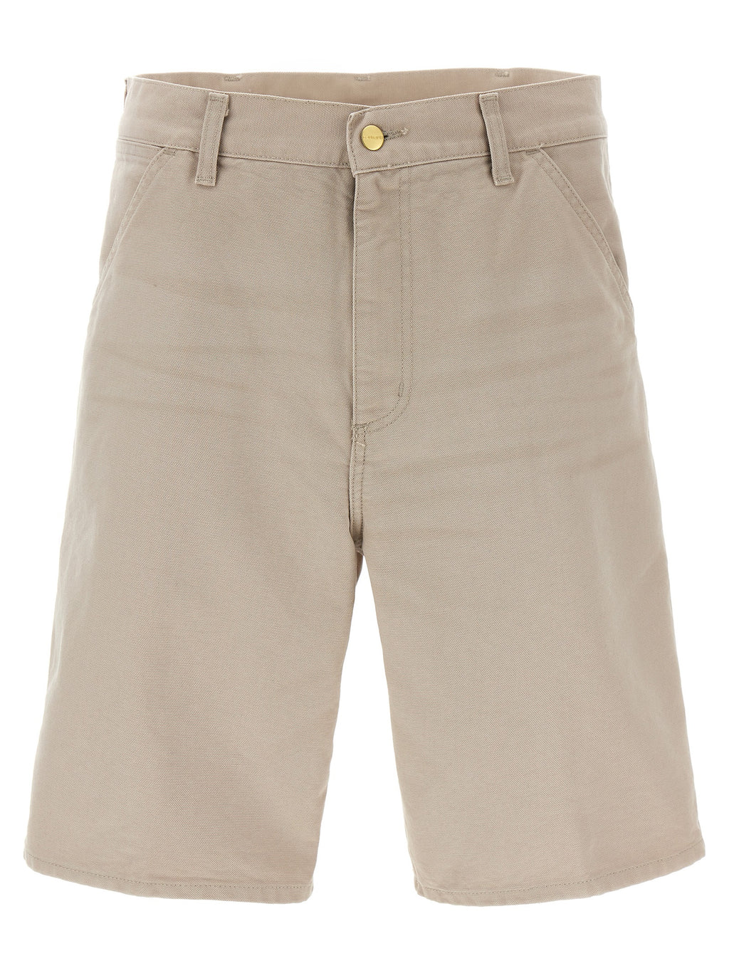 Carhartt Wip Beige Organic Cotton Bermuda Shorts