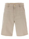 Carhartt Wip Beige Organic Cotton Bermuda Shorts