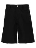 Carhartt Wip Black Polyester Bermuda Shorts