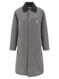 Carhartt Wip Gray Cotton Coat