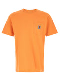 Carhartt Wip Orange Cotton T-Shirt