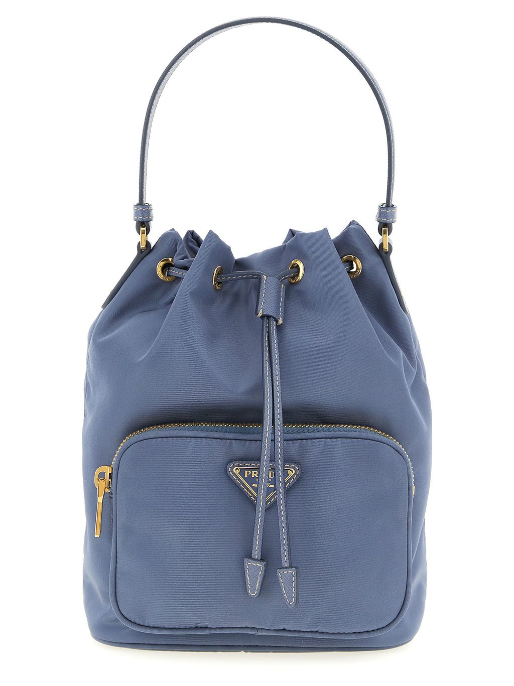 Prada Blue Recycled Polyamide Handbag