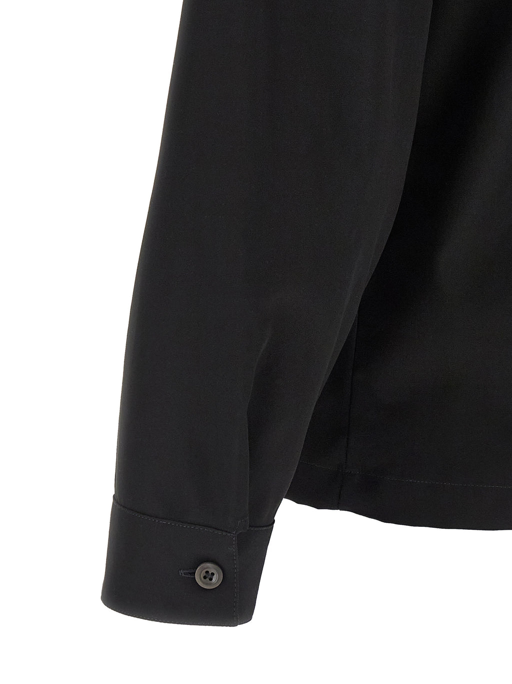 Prada Black Cotton Blouse