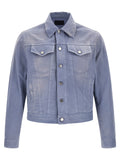 Prada Blue Cotton Denim Jacket