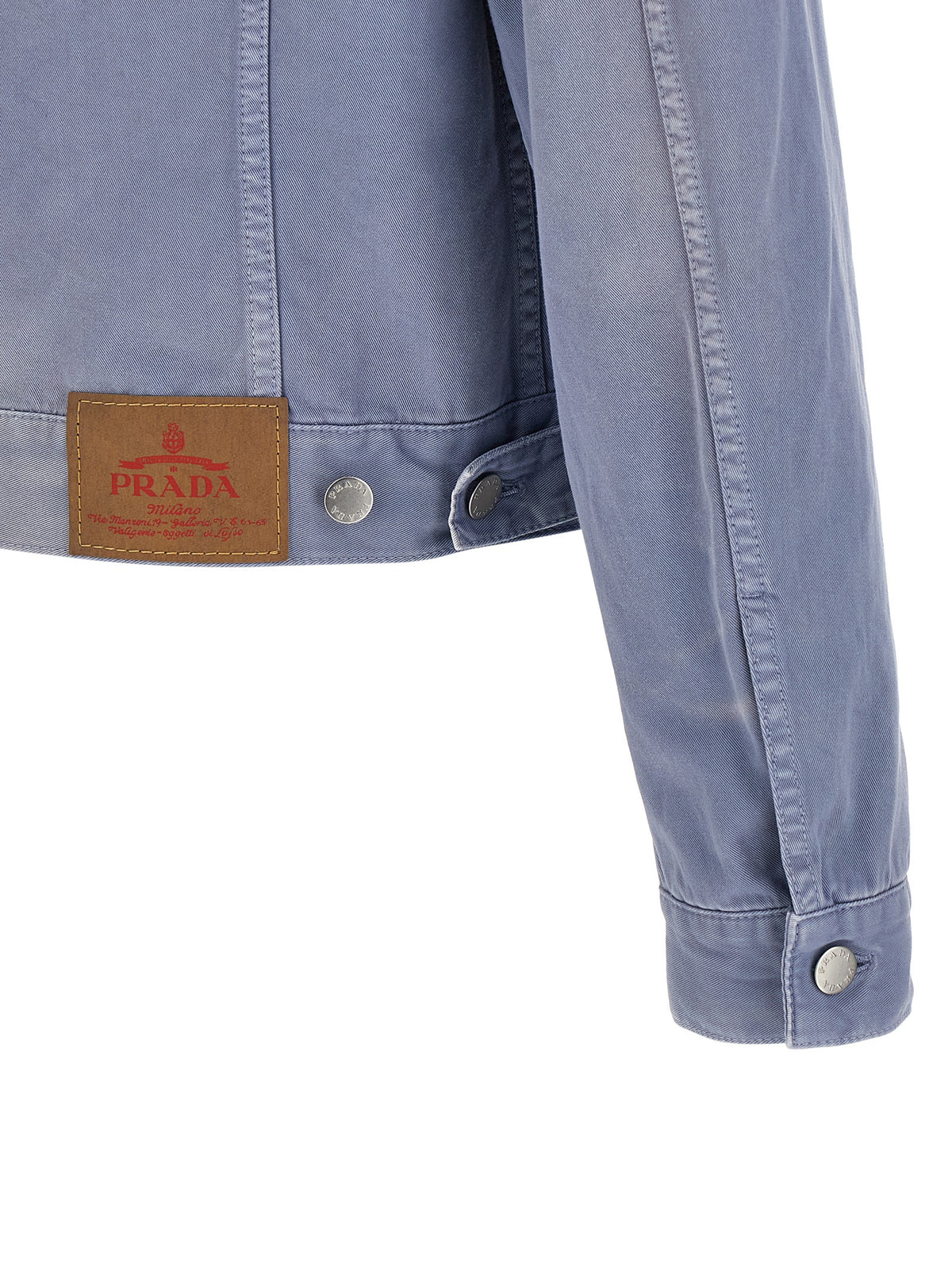 Prada Blue Cotton Denim Jacket