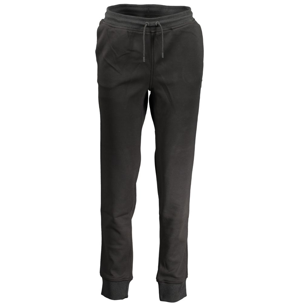 K-WAY Black Cotton Women's Track Pant