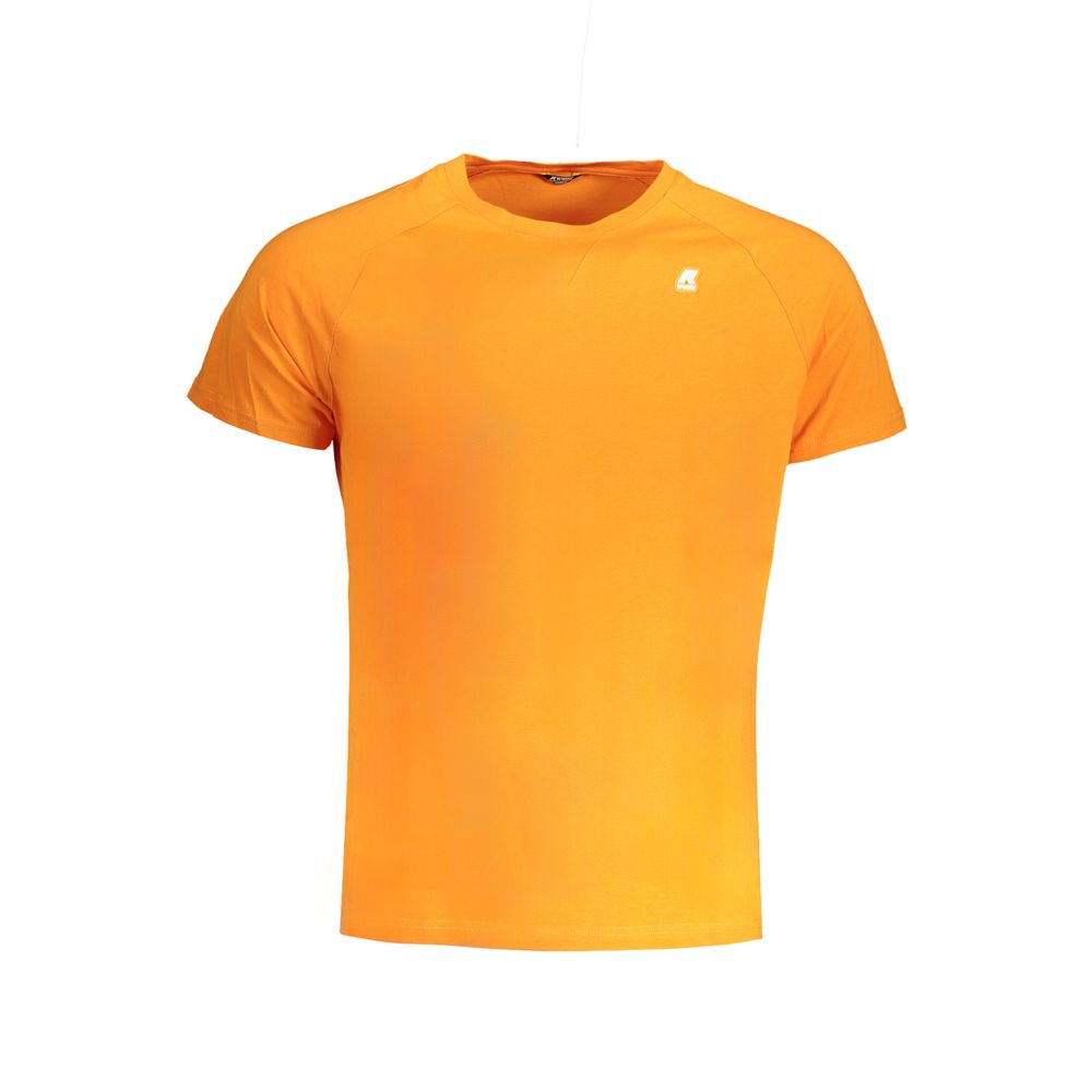 K-WAY Arancione Cotton Men T-Shirt