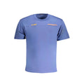 K-WAY Blu Cotton Men T-Shirt