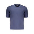 K-WAY Blue Cotton Men's T-Shirt