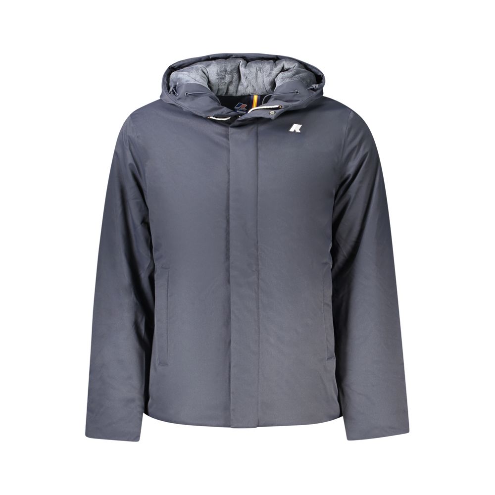 K-WAY Blue Polyester Men's Jacket