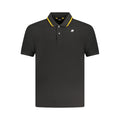 K-WAY Black Cotton Male Polo Shirt
