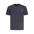 K-WAY Blu Cotton Men T-Shirt