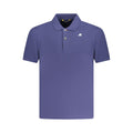 K-WAY Blue Cotton Men's Polo Shirt