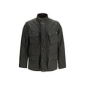 Belstaff Bicolor Cotton Full-Length Jacket