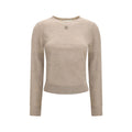 Tory Burch Beige Wool Oves Aries Sweatshirt