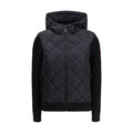 Canada Goose Black Wool Oves Aries Full-Length Jacket