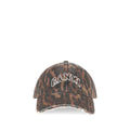 Ganni Brown Cotton Cap (Baseball Hat)