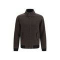 Baracuta Brown Viscose Biker Jacket