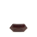Ganni Bordeaux Polyethylene Shoulder Bag