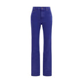 Chloé Blue Cotton Straight-Leg Jeans