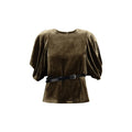 P.A.R.O.S.H. Brown Viscose Shirt