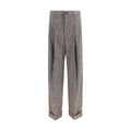 Dolce & Gabbana Brown Alpaca Vicugna Pacos Pants