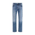 Jacob Cohen Blue Cotton Slim Fit Jeans