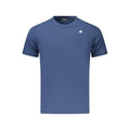 K-WAY Blue Cotton Men's T-Shirt
