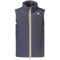 K-WAY Blue Nylon Men's Jacket
