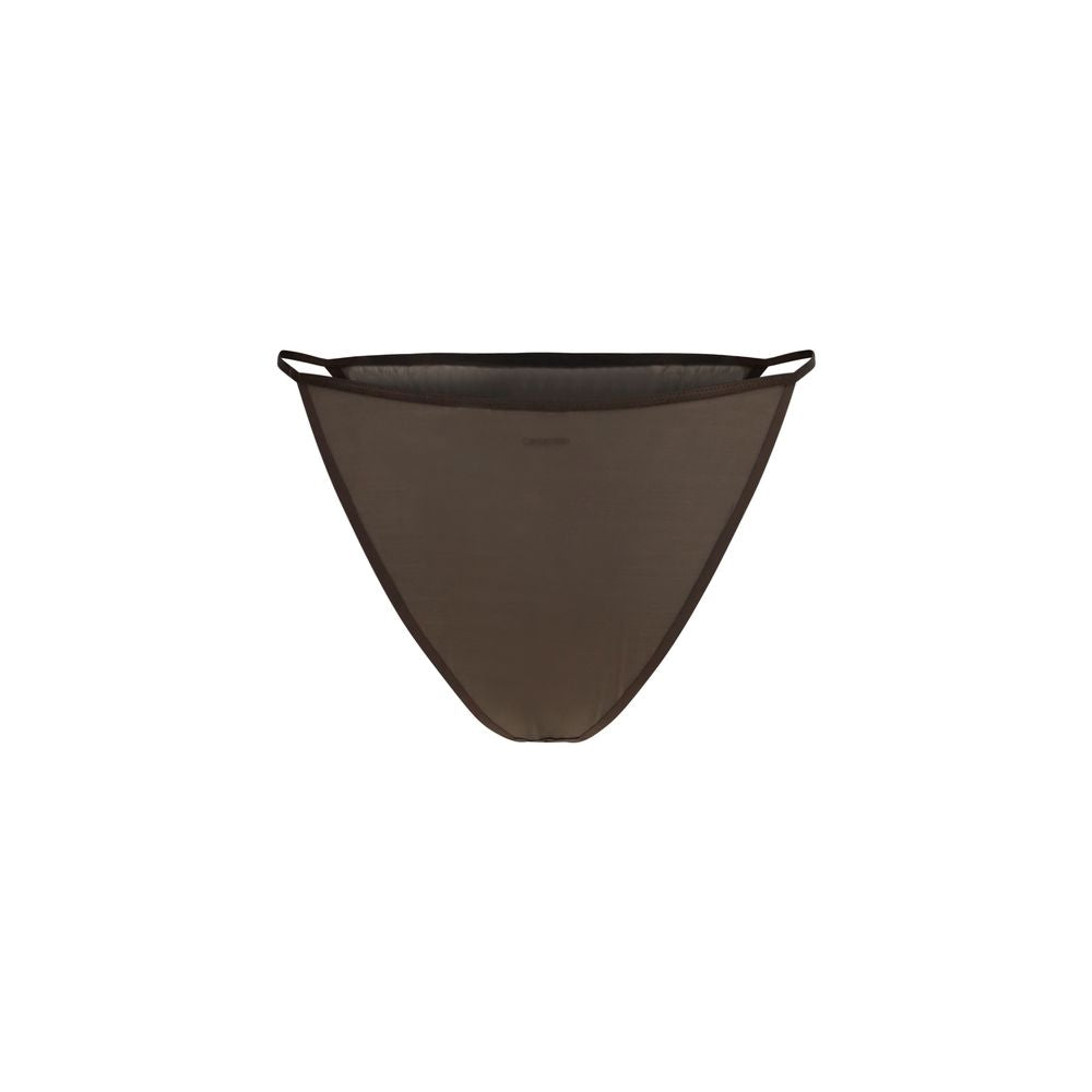 Calvin Klein Brown Nylon Pantie