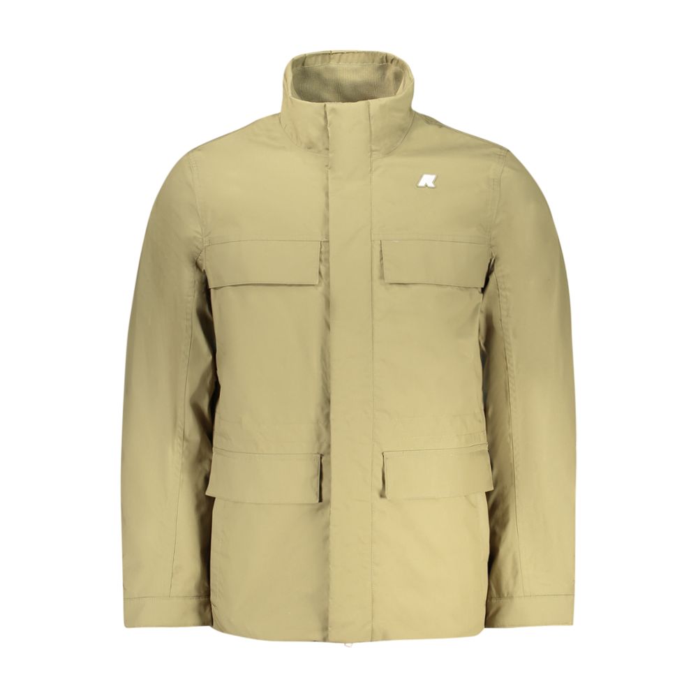 K-WAY Verde Polyester Men's Jacket
