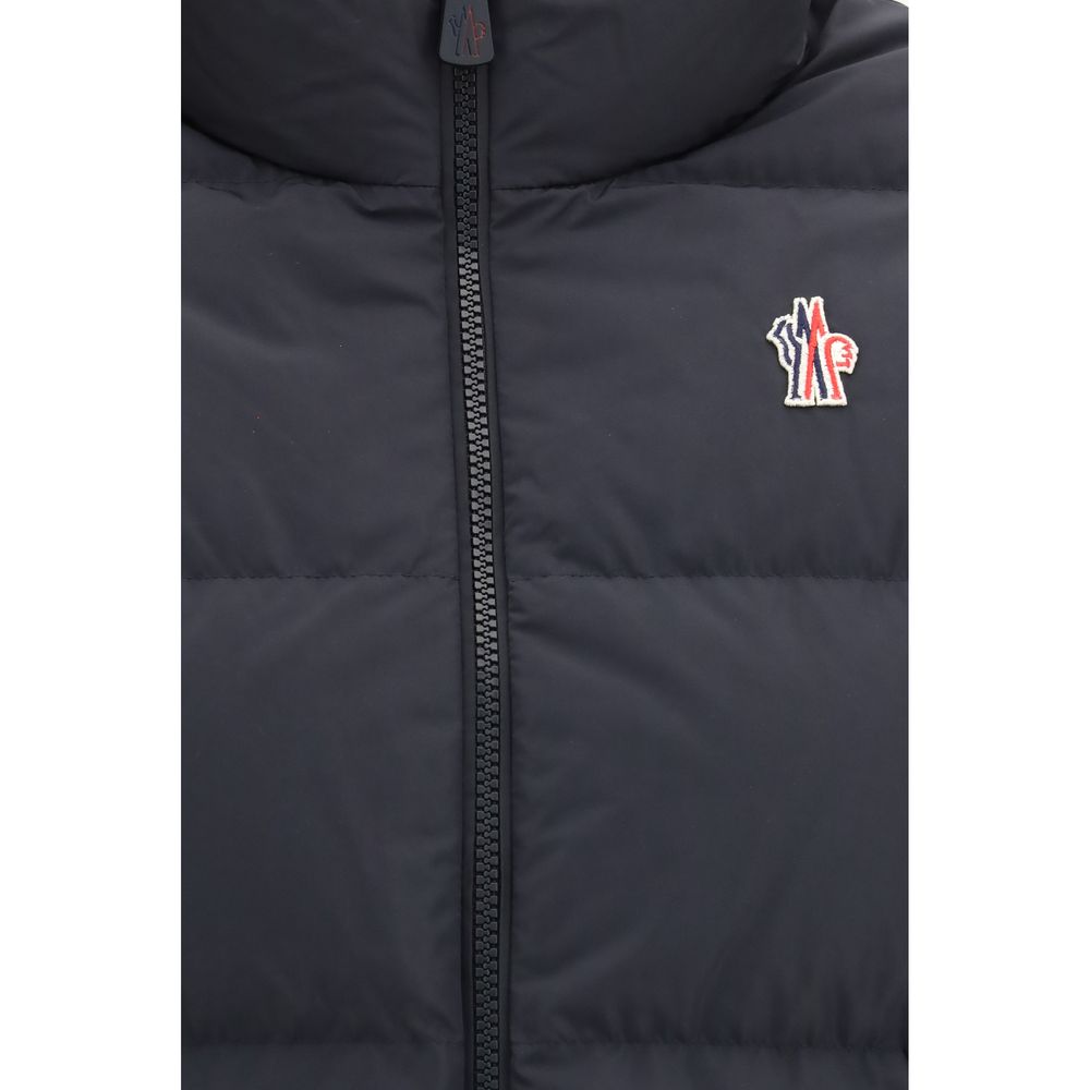 Moncler Grenoble Black Polyester Full-Length Jacket