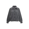Brunello Cucinelli Gray Cashmere Cardigan