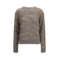 Fabiana Filippi Gray Wool Oves Aries Sweatshirt