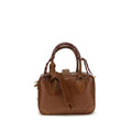 Golden Goose Brown Calf Leather Bos Taurus Handbag