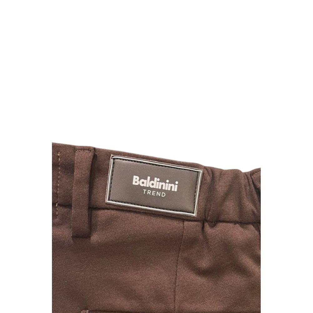 Baldinini Trend Brown Viscose Men Pants