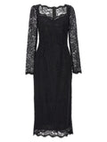 Dolce & Gabbana Black Polyamide Casual Dress