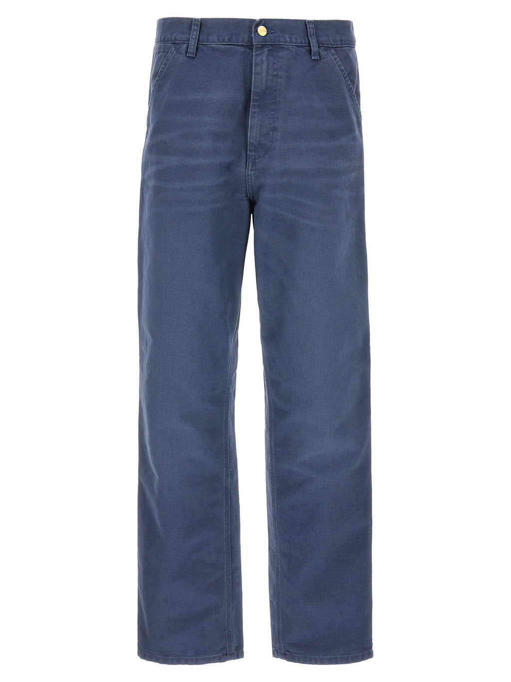 Carhartt Wip Blue Organic Cotton Casual Pants