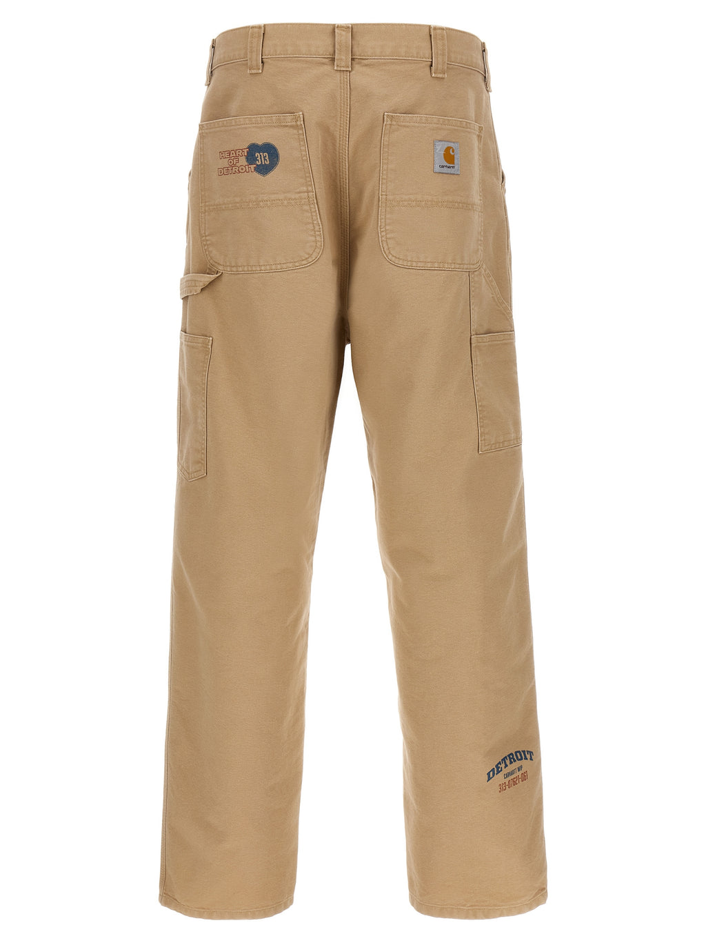 Carhartt Wip Beige Organic Cotton Casual Pants