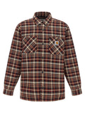 Carhartt Wip Red Cotton Pattern Shirt
