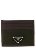 Prada Bicolor Recycled Polyamide Cardholder