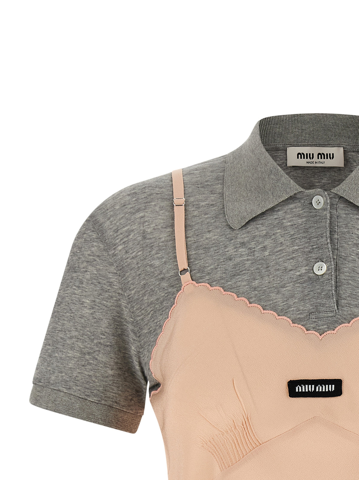Miu Miu Multicolor Silk Shortsleeve Shirt
