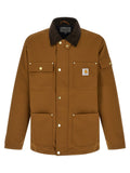 Carhartt Wip Brown Nylon Full-Length Jacket