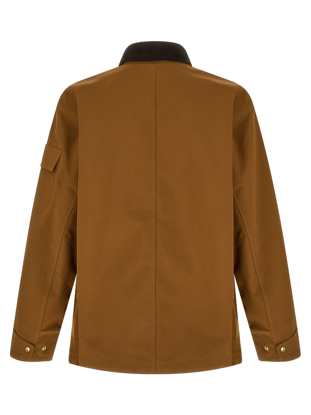 Carhartt Wip Brown Nylon Full-Length Jacket