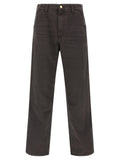 Carhartt Wip Brown Organic Cotton Casual Pants